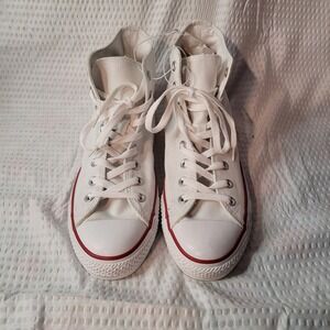 Converse Chuck Taylor All Star High Top White Sneakers M7650 Mens 9.5